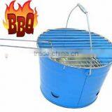 Eco-Friendly Metal Easily Portable Bucket Household BBQ Grill thumbnail-2