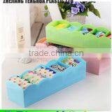 Home Storage Socks/Underwear Storage Box Plastic Organizer Box Home Containers thumbnail-1