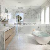 Premium Solid Surface Natural Stone China White Marble Tile for Floor thumbnail-2