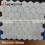 Newstar Bathroom Wall Mosaic Natural Stone Marble Mosaic Tile thumbnail-2