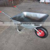 4CU.FT European Model Ravendo Garden Wheelbarrow Galvanized Tray thumbnail-2