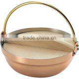 Copper Nabe Set With Stand for One Person Cooper Cooking Pots thumbnail-2