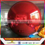 Inflatable Advertising Balloon Mirror Ball Silver Reflective Ball Inflatable Mirror Balloon for Events Decoration