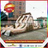 Customized Giant Inflatable Obstacle Course for Boot Camp