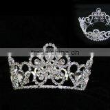 Halo H172-180 Beautiful Rhinestone Pageant Crown thumbnail-2