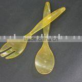Colorful Acrylic Salad Spoon and Fork Set thumbnail-1