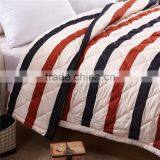 2016 Fashion Style Plaid Stripes Summer Comforter/quilts/blanket/king Queen Full Twin Size Free Shipping thumbnail-5