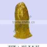 Printed Satin Wine Gift Pouch thumbnail-1