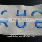 2015 High Quality Free Machine Embroidery Label Designs Clothing Label thumbnail-1