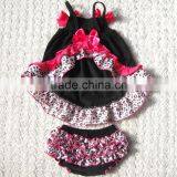2015wholesale Soft and Comfortable Baby Clothes Good Printing Baby Sleepsuits Pink Set thumbnail-4