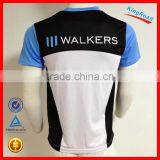 100% Polyester Coolmax Sports Shirt, Ladies Custom Running Jersey thumbnail-3