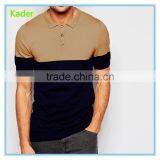 Wholesale Two Color Polo Shirt Fabric With Custom Label for Men From Changzhou thumbnail-1