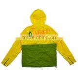 Mens Lightweight 100% Nylon Windbreaker Pullover Jacket Custom Made thumbnail-3