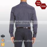 Top Quality Custom Design OEM Trim Fit Plain Shirts thumbnail-5