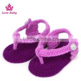 2015 hot sale baby summer crochet shoes LBS20151223-32