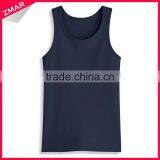 New Model Design 100% Cotton Fashion Wholesale Mens Custom Stringer Tank Top thumbnail-1
