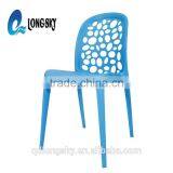 LS-4031A Wholesale Leisure Design Outdoor Furniture Stackable Full Plastic Cheap Used Colorful Garden Chairs for Hot Sale thumbnail-4