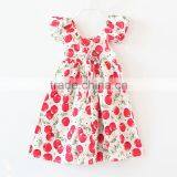 ShiJ Children's Clothing Summer Cute Cherry Baby Dresses thumbnail-3