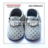Gold Dot Moccasin Shoes Rubber Sole Shoes 2016 New Style Shoes thumbnail-1