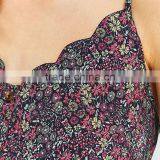 Pins & Needles Loose Fit Button Floral Printed Scallop Edges Cami Strappy Tanks thumbnail-6