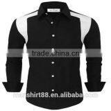 2016 New Wholesale Slim Fit Camisa Custom Mens Casual Dress Shirts thumbnail-2