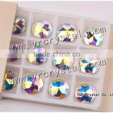 Flat Stones, 13*18mm Octagon Flat Back Smooth Jewelry Glass Stones for Jewelry thumbnail-2