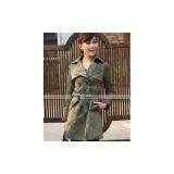 Stylish Double-breasted Turndown Collar Long Sleeve Women Overcoat thumbnail-3