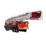 professional oil field 2250KN Truck Mounted Rig , Hydraulic system 14-21Mpa