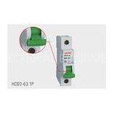 240V / 415VAC 6KA Mini Circuit Breaker / MCB For Overload Protection