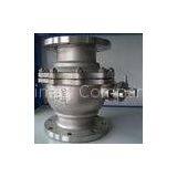 Worm Gear Floating Ball Valve 300Lb CF8 For Water Conservancy