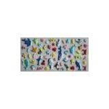 Professional Japan Style Kids Soft PVC 3D Foam Stickers Color Mixed Fishes 3D Puffy Stickers thumbnail-1