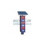 Solar Double-Sides Flash Warning Light
