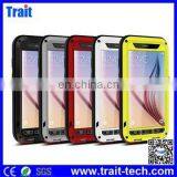 Original LOVE MEI Powerful Metal Aluminium Gorilla Glass Hybrid Case for Samsung Galaxy S6 G9200 thumbnail-4