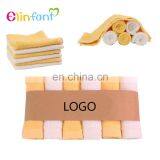 Amazon hot selling 100% Bamboo baby washcloths more soft baby face bath towel