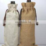 Burlap Tote Bags With Rope Handles for Wine