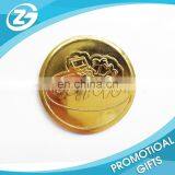 custom made cheap plastic gold coin challenge coin