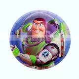 Promotional Cheap Food Grade Paper Birthday Party Plates Tableware thumbnail-1