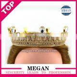 Princess Rhinestone Tiara Beauty Pageant Crowns Bride Jewelry Hair Accessories Tiara thumbnail-2