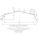 Water Filter Fitting,Plastic Water Filter Fitting,Plastic Extrusion Water Filtration Module,Plastic Extrusion PE Profiles/Pipes thumbnail-2