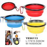 Silicone Collapsible Pet Dog Cat Food Bowl Collapsible thumbnail-3