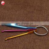 Set of 3PCS Portable Keychain Hooks Mini Small Aluminum Crochet Hooks thumbnail-2