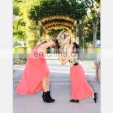 2019 Women Maix Dress Printing Stitching Mother Daughter Matching Dress (this Link for WOMAN) thumbnail-3