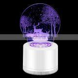 DC5V 3W LED 3D Mosquito Lamp USB Electronics Anti Mosquito Trap Creative Acrylic LED Night Light Decorative Lamp thumbnail-5