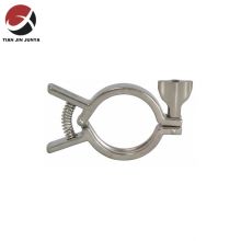 Lost wax casting Stainless steel 304 316 Pipe clips/heavy duty/extended/multiple/U bolt/three/two bolt Adjustable China Manufacturer plumbing fitting Pipe clamp