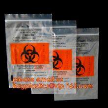 Biohazard Specimen Bags,Zip Specimen Transport Bag, Tear Off Pouch Bags, Attached Document Pouch. Printed Transport Bags thumbnail-5