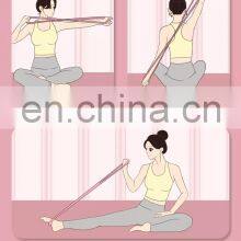 Competitive Price 8 Word Resistance Bands Tezewa 8 Yoga Resistance Band thumbnail-5