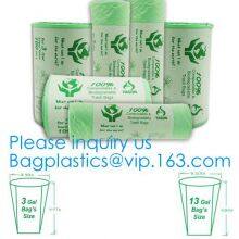 PBAT PLA Cornstarch Grocery Shopping Bag Vest Carrier, Singlet Handle Handy Killeen Bags Sacks Packaging Produce Roll thumbnail-2