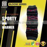 OM3264 OEM Service O.MOSA 3G Wool Fancy Yarn Sport Knit Leg Warmers Socks thumbnail-2