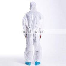 High Quality Disposable Coverall Latex Free Suit PPE Safety Overall Jumpsuit Full Body Protective for Industry thumbnail-2