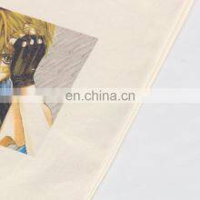 Cheap Custom Logo Print Small Large Black White Eco Friendly Canvas Shopping Bags Reusable Beach Natural Cotton Canvas Tote Bag thumbnail-4